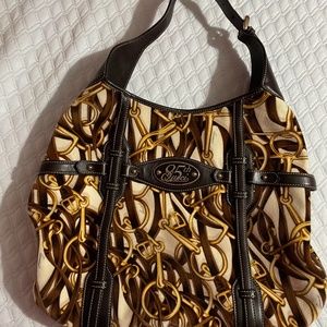 GUCCI 85th Anniversary Bag Velvet and Leather HOBO bag